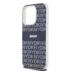 DKNY PC/TPU Repeat Pattern Tonal Stripe Magsafe tok iPhone 13 Pro Max kék - 2. kép