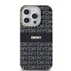 DKNY PC/TPU Repeat Pattern Tonal Stripe Magsafe tok iPhone 13 Pro Black - 0. kép