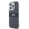 DKNY PC/TPU Repeat Pattern Tonal Stripe Magsafe tok iPhone 13 Pro Black - 1. kép