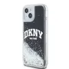 DKNY Liquid Glitter Arch Logo iPhone 11 tok Fekete - 1. kép