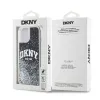 DKNY Liquid Glitter Arch Logo iPhone 11 tok Fekete - 4. kép