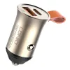 LDNIO C509Q USB, USB-C 30W Autós töltő + USB-C kábel - 2. kép
