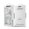 DKNY Folyékony Csillámos Ív Logós tok iPhone 14 Átlátszó - 4. kép