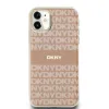 DKNY PC/TPU Ismétlődő Minta Tonális Csík Magsafe tok iPhone 11 Pink - 0. kép