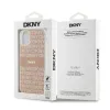 DKNY PC/TPU Ismétlődő Minta Tonális Csík Magsafe tok iPhone 11 Pink - 4. kép