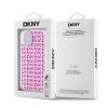 DKNY PC/TPU Ismétlődő Minta Tok iPhone 15 Pink - 4. kép