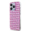 DKNY PC/TPU Ismétlődő Minta Tok iPhone 15 Pro Max Pink - 1. kép