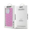 DKNY PC/TPU Ismétlődő Minta Tok iPhone 15 Pro Max Pink - 4. kép