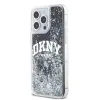 DKNY Liquid Glitter Arch Logo tok iPhone 13 Pro-hoz fekete - 1. kép