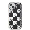 DKNY PC/TPU Kockás Tok iPhone 15 Fekete - 2. kép