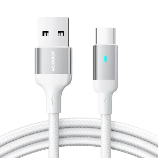 USB-A/Type-C kábel 3A, 1,2m Joyroom S-UC027A10 (fehér)
