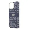 DKNY PC/TPU Repeat Pattern Tonal Stripe Magsafe tok iPhone 13 Blue - 2. kép
