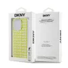 DKNY PC/TPU Repeat Pattern tok iPhone 15 Pro Max Sárga - 4. kép