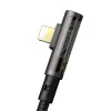 USB - Lightning prizma 90 fokos kábel Mcdodo CA-3510, 1.2m (fekete) - 1. kép