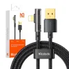 USB - Lightning prizma 90 fokos kábel Mcdodo CA-3510, 1.2m (fekete) - 3. kép