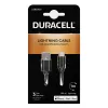 Lightning USB kábel Duracell 1m (fekete) - 0. kép