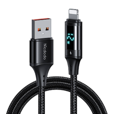 Digital Display USB to Lightning adatkábel Mcdodo CA-1060, 1.2m