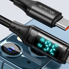 Mcdodo CA-1030 USB-C - Lightning kábel, 36W, 1.2m (fekete) - 0. kép