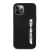 AMG Silicone Big Logo tok iPhone 12 Pro Max - fekete - 1. kép