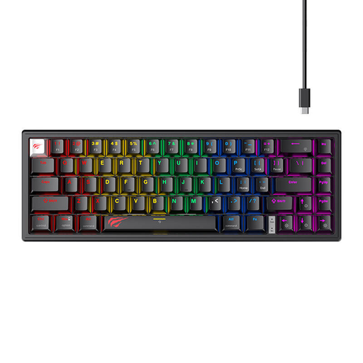 Havit KB874L Gamer Billentyűzet RGB (fekete)