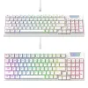 Havit KB885L gamer billentyűzet RGB (fehér) - 3. kép