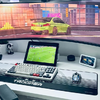 GravaStar Mercury M1 Pro Vezeték Nélküli Gamer Egér Harckopott Verzió Ezüst Köd + 4K Adóvevő - 4. kép
