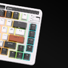Vezeték nélküli mechanikus billentyűzet Royal Kludge KZZI K75 pro RGB, Moment Switch (fekete és fehér) - 3. kép