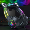 ONIKUMA X15 PRO Gaming fejhallgató Macska (Fekete) - 0. kép