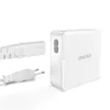 GaN 100W gyors fali töltő 2 x USB-C / 2 x USB Dudao A100EU - fehér - 1. kép