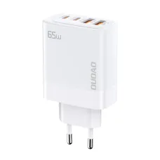 Dudao A65EU GaN hálózati töltő 2xUSB-A / 2xUSB-C PD 65W - fehér