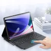 Dux Ducis Bluetooth Keyboard tok (TK Series) Samsung Tab S9 Plus / S9 FE Plus - Fekete - 3. kép