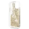 Karl Lagerfeld tok iPhone 11 áttetsző/folyékony flitteres mintával (KLHCN61ROGO) - 1. kép