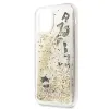 Karl Lagerfeld tok iPhone 11 áttetsző/folyékony flitteres mintával (KLHCN61ROGO) - 3. kép
