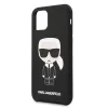 Karl Lagerfeld Iconic iPhone 11 szilikon tok fekete - 1. kép