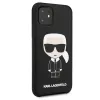 Karl Lagerfeld Iconic iPhone 11 szilikon tok fekete - 2. kép