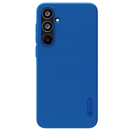 Nillkin Super Frosted hátlap tok Samsung Galaxy A35 5G-hez, páva kék Nillkin Super Frosted hátlap tok Samsung Galaxy A35 5G-hez, páva kék