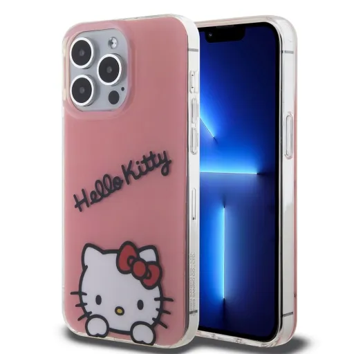 Hello Kitty IML Daydreaming Logo tok iPhone 13 Pro Pink