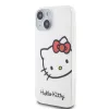 Hello Kitty IML Fej Logo Tok iPhone 15 Fehér - 0. kép