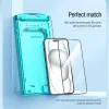 Nillkin EZ SET edzett üvegfólia (2 darab) Apple iPhone 15-höz fekete - 1. kép