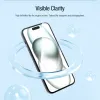 Nillkin EZ SET edzett üvegfólia (2 darab) Apple iPhone 15-höz fekete - 3. kép