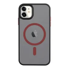 Tactical MagForce Hyperstealth 2.0 tok iPhone 11-hez, Fekete/Piros