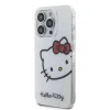 Hello Kitty IML Head Logo tok iPhone 15 Pro fehér - 0. kép