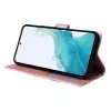 Tech-Protect Wallet tok Samsung Galaxy A35 5G - rózsaszín virágok - 1. kép
