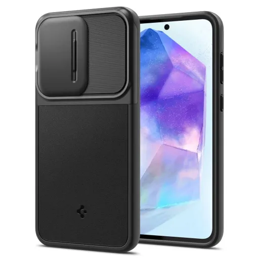 Spigen Optik Armor tok Samsung Galaxy A55 5G - fekete