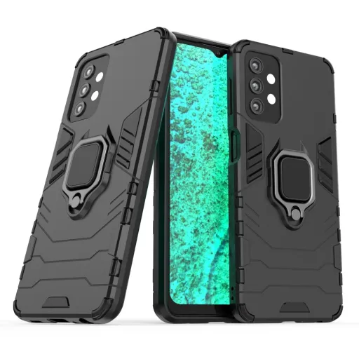 Ring Armor hibrid védőtok + mágneses tartó Samsung Galaxy A13 5G fekete tok Ring Armor hibrid védőtok + mágneses tartó Samsung Galaxy A13 5G fekete tok