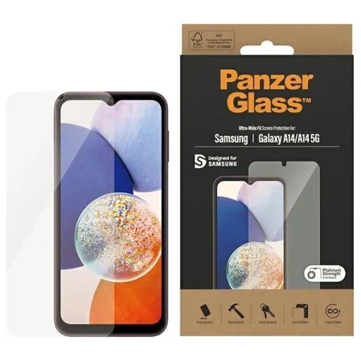 PanzerGlass Ultra-Wide Fit Samsung Galaxy A14 5G üvegfólia