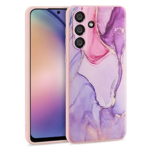 Tech-Protect Mood tok Samsung Galaxy A54 5G-hez - rózsaszín márvány Tech-Protect Mood tok Samsung Galaxy A54 5G-hez - rózsaszín márvány
