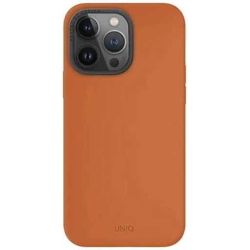 Uniq Lino Hue Magclick töltőtok iPhone 15 Pro Max - narancssárga