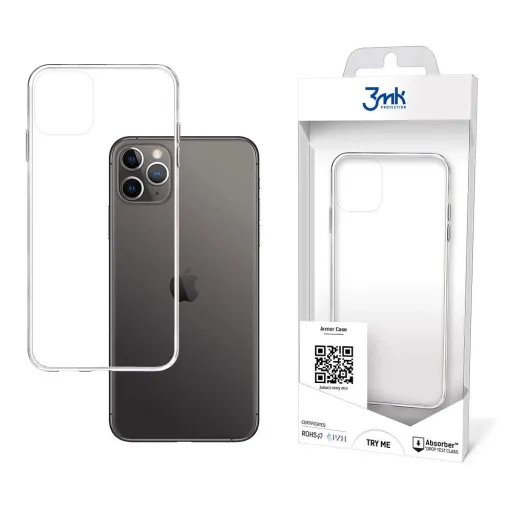 AS Páncéltok iPhone 11 Pro Max - Átlátszó tok AS Páncéltok iPhone 11 Pro Max - Átlátszó tok
