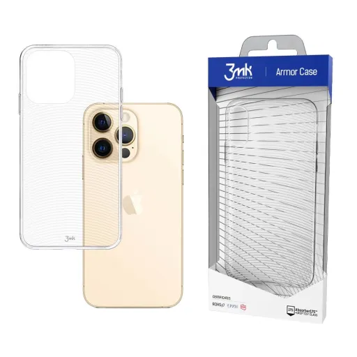 3mk Armor Case széria iPhone 13 Pro tok - átlátszó